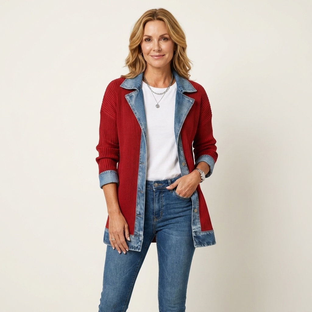 Women's Trim Knit Jacket | Structured & Soft 13