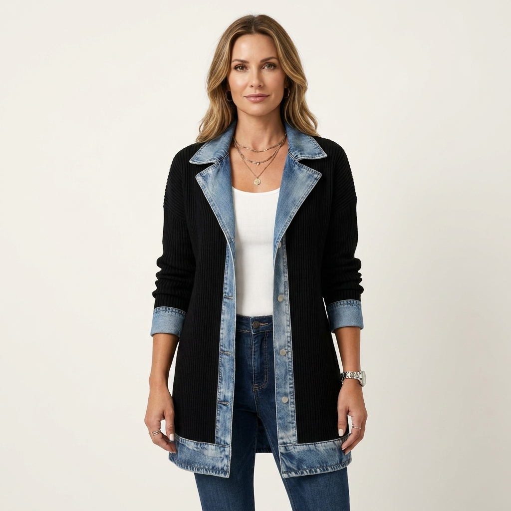 Women's Trim Knit Jacket | Structured & Soft 11