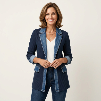 Women's Trim Knit Jacket | Structured & Soft 9