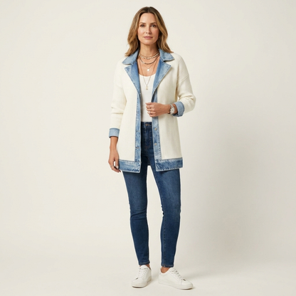 Women's Trim Knit Jacket | Structured & Soft 7