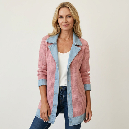Women's Trim Knit Jacket | Structured & Soft 3
