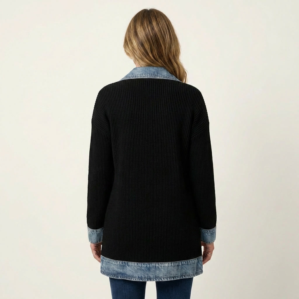 Women's Trim Knit Jacket | Structured & Soft 12