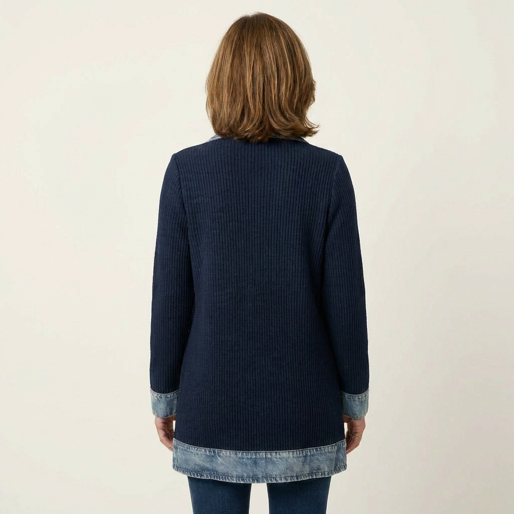 Women's Trim Knit Jacket | Structured & Soft 10