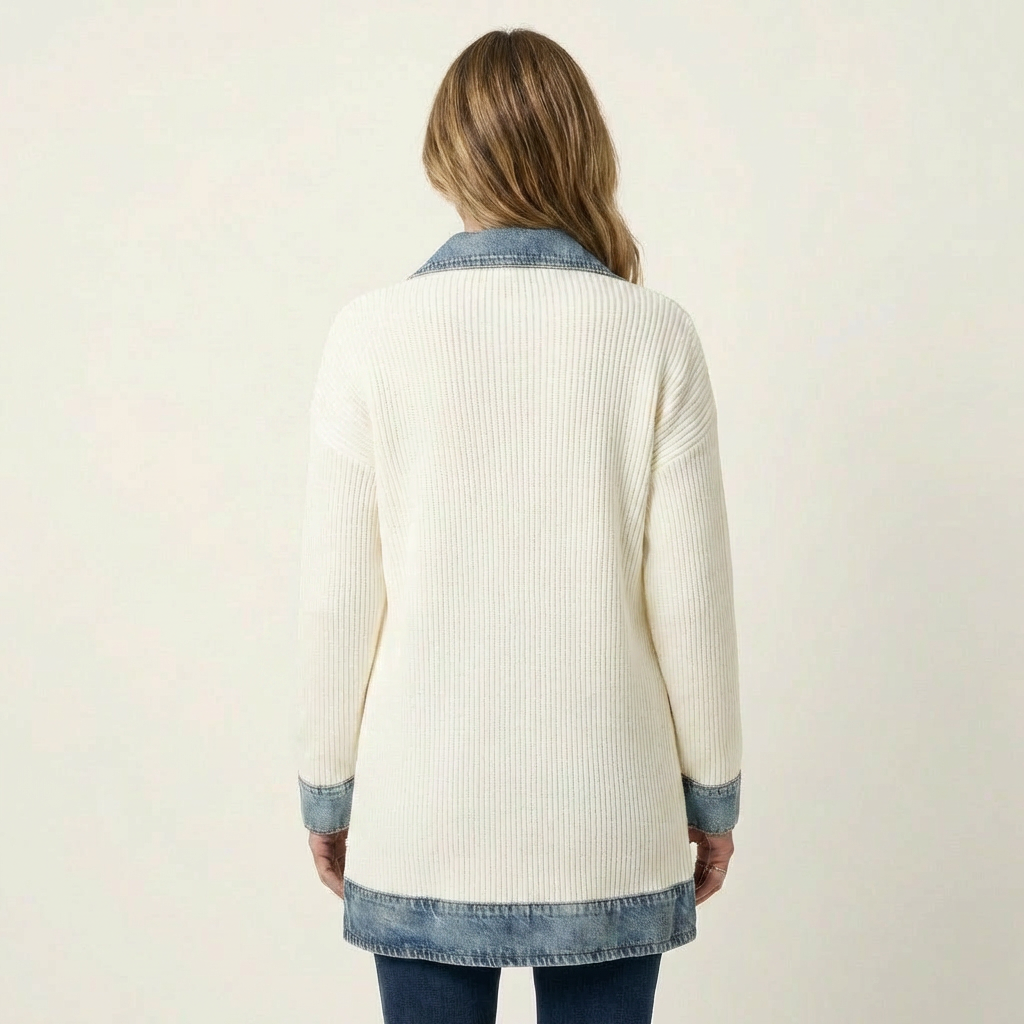 Women's Trim Knit Jacket | Structured & Soft 8