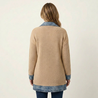 Women's Trim Knit Jacket | Structured & Soft 2