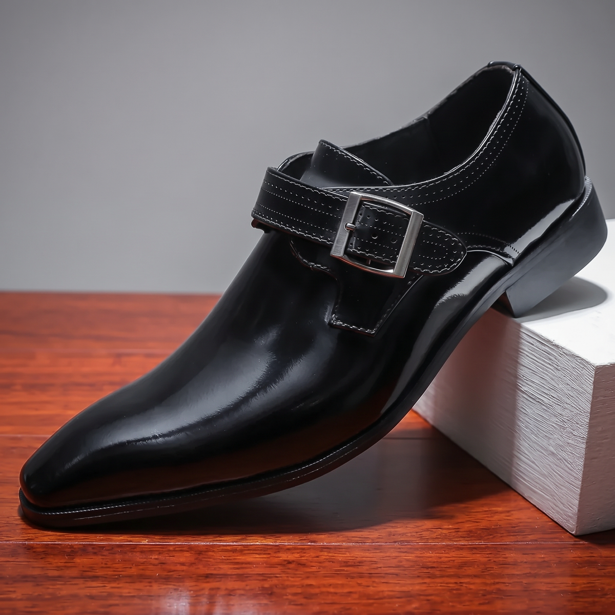 Men's Monkstrap Shoes | Buckle Strap & All-Day Comfort 4