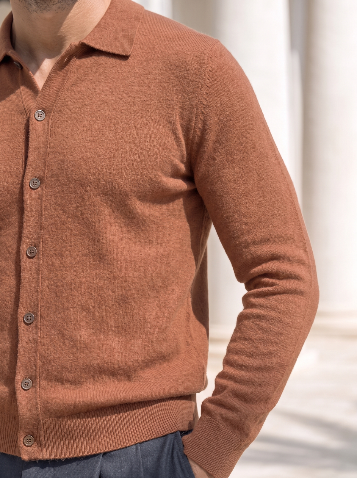 Women's Polo Cardigan | Soft & Warm Comfort 4