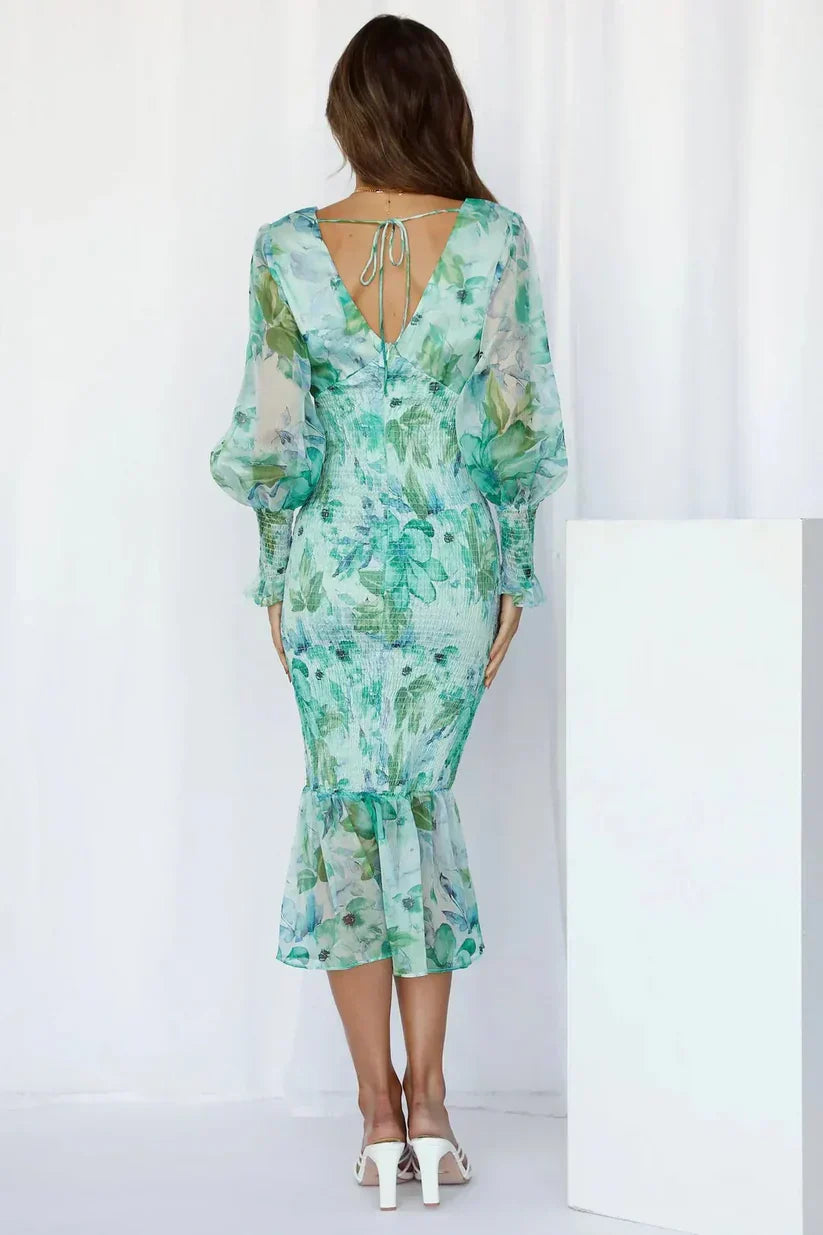 Wedding Guest Dress - Floral Design