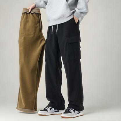 Men's Cargo Sweatpants | Stretch Comfort & Secure Fit 2
