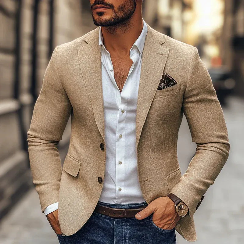 Men's Tailored Blazer | Comfort Fit & Structured Shoulders 2