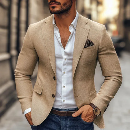 Men's Tailored Blazer | Comfort Fit & Structured Shoulders 2