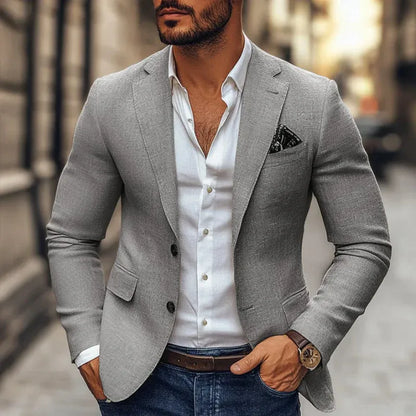 Men's Tailored Blazer | Comfort Fit & Structured Shoulders 6