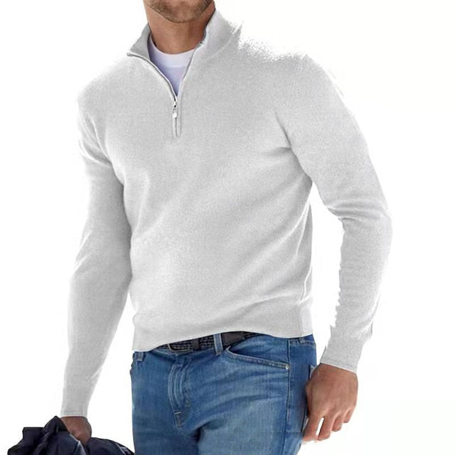 Image of Joey | Men's Quarter Zip Sweater