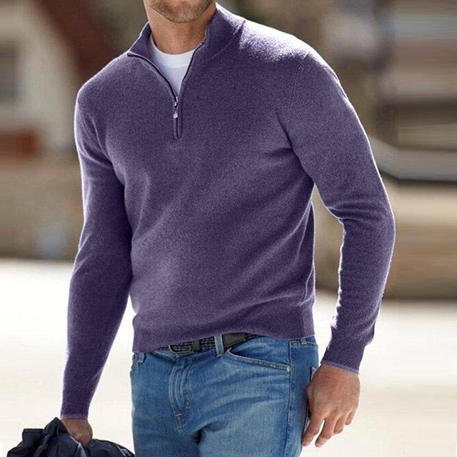 Image of Joey | Men's Quarter Zip Sweater