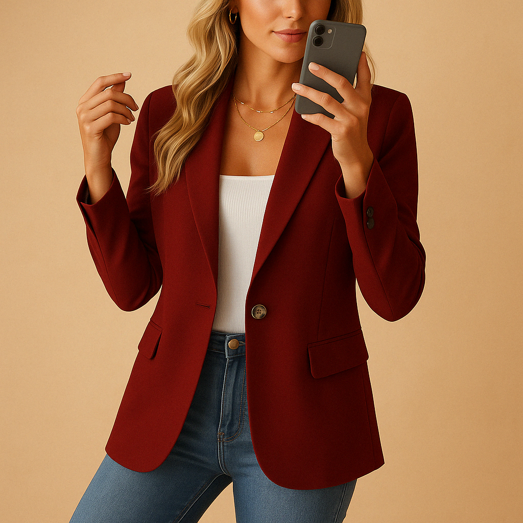 Image of Karina | Women's Single-Breasted Blazer