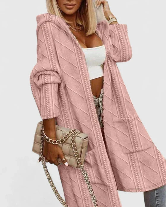 Women's Hooded Cardigan | Long Length & Cosy Comfort 2