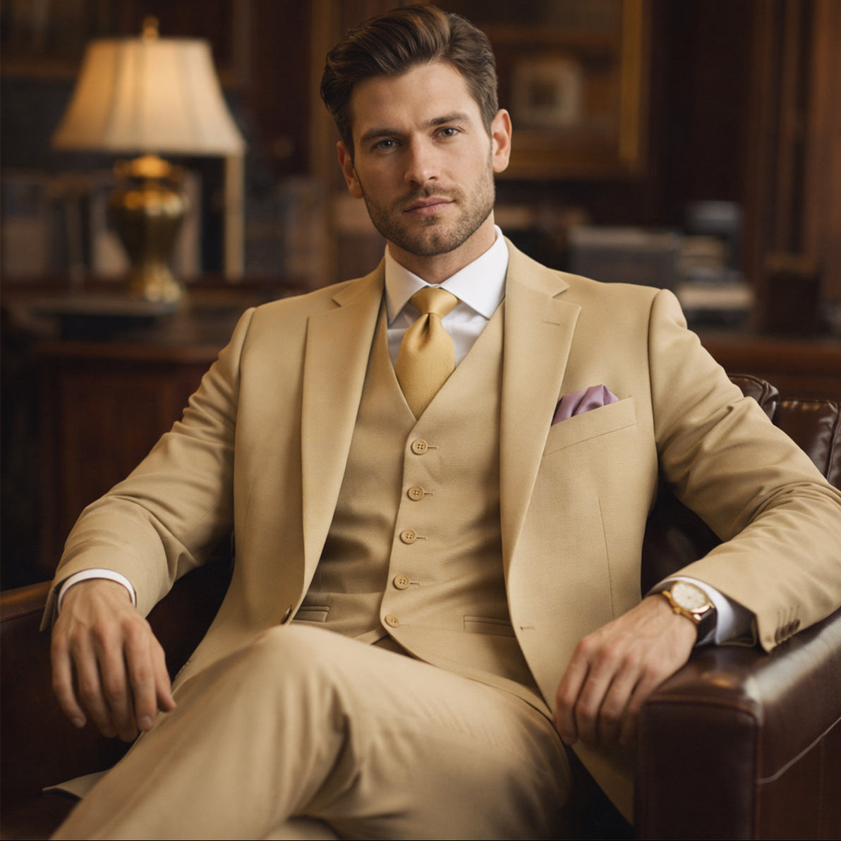 Men's 3-Piece Suit | Slim Fit & Tailored Comfort 11