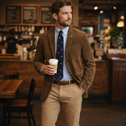 Men's Blazer | Tailored Fit & Vintage Charm 8