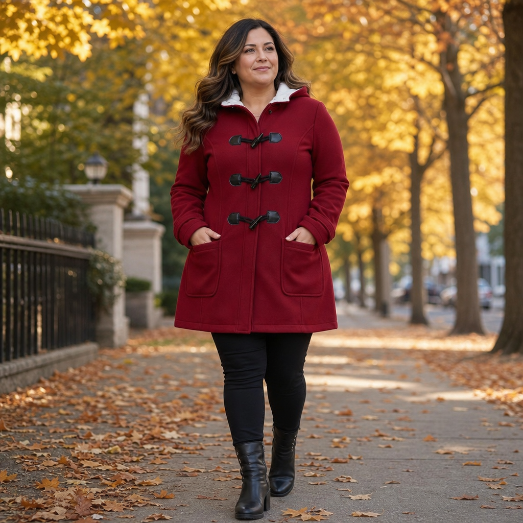 Women's Hooded Winter Coat | Wind Proof & Warm 3