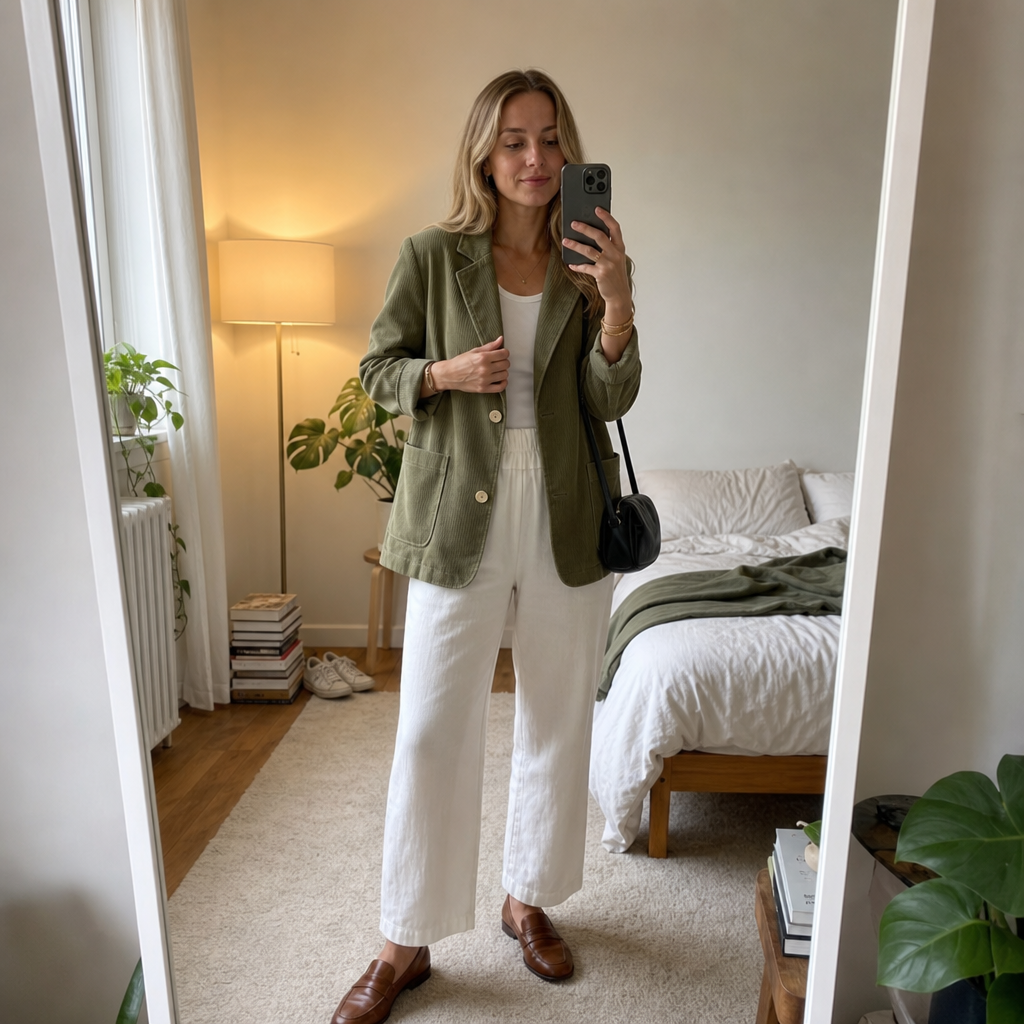 Women's Blazer | Notch Collar & Single-Breasted 2