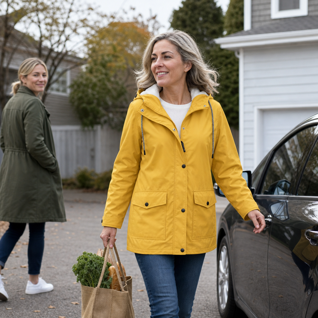 Women's Hooded Jacket | Windproof & Warm 3