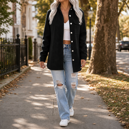 Women's Shirt Jacket | Oversized & Layers Over Sweaters 2