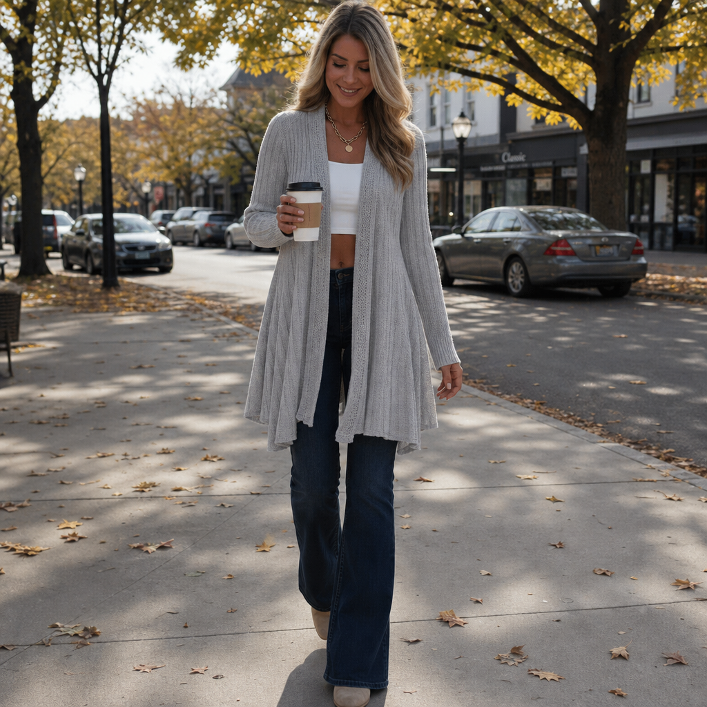 Women's Open-Front Cardigan | Lightweight & Warm 5