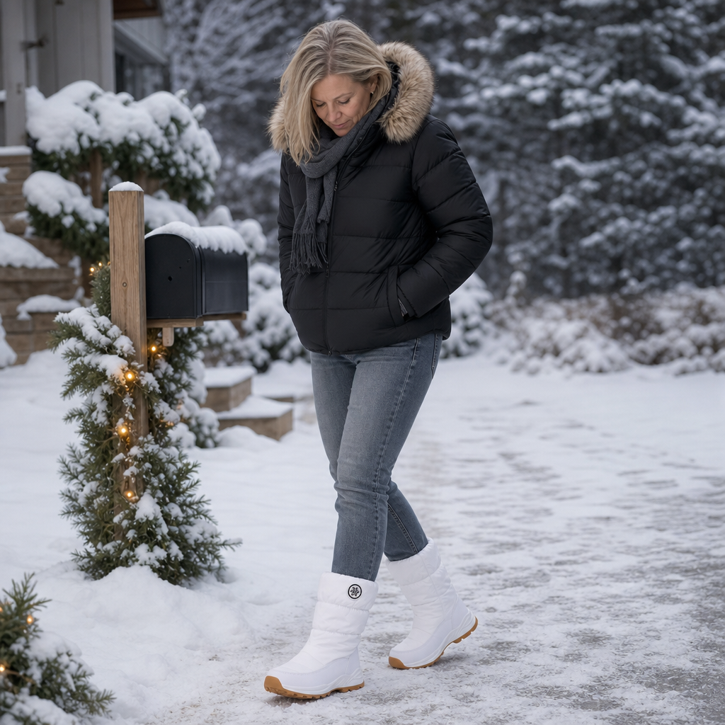 Women's Winter Boots | Built-In Arch Support & Waterproof Grip 4