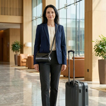 Women's Crossbody Bag | 6 Compartments & Lightweight Comfort 5