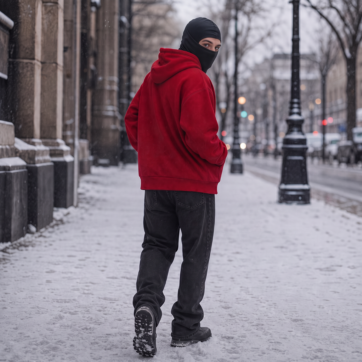 Women's Balaclava Hood Jacket | Wind-Proof & Zip-Up Design 3
