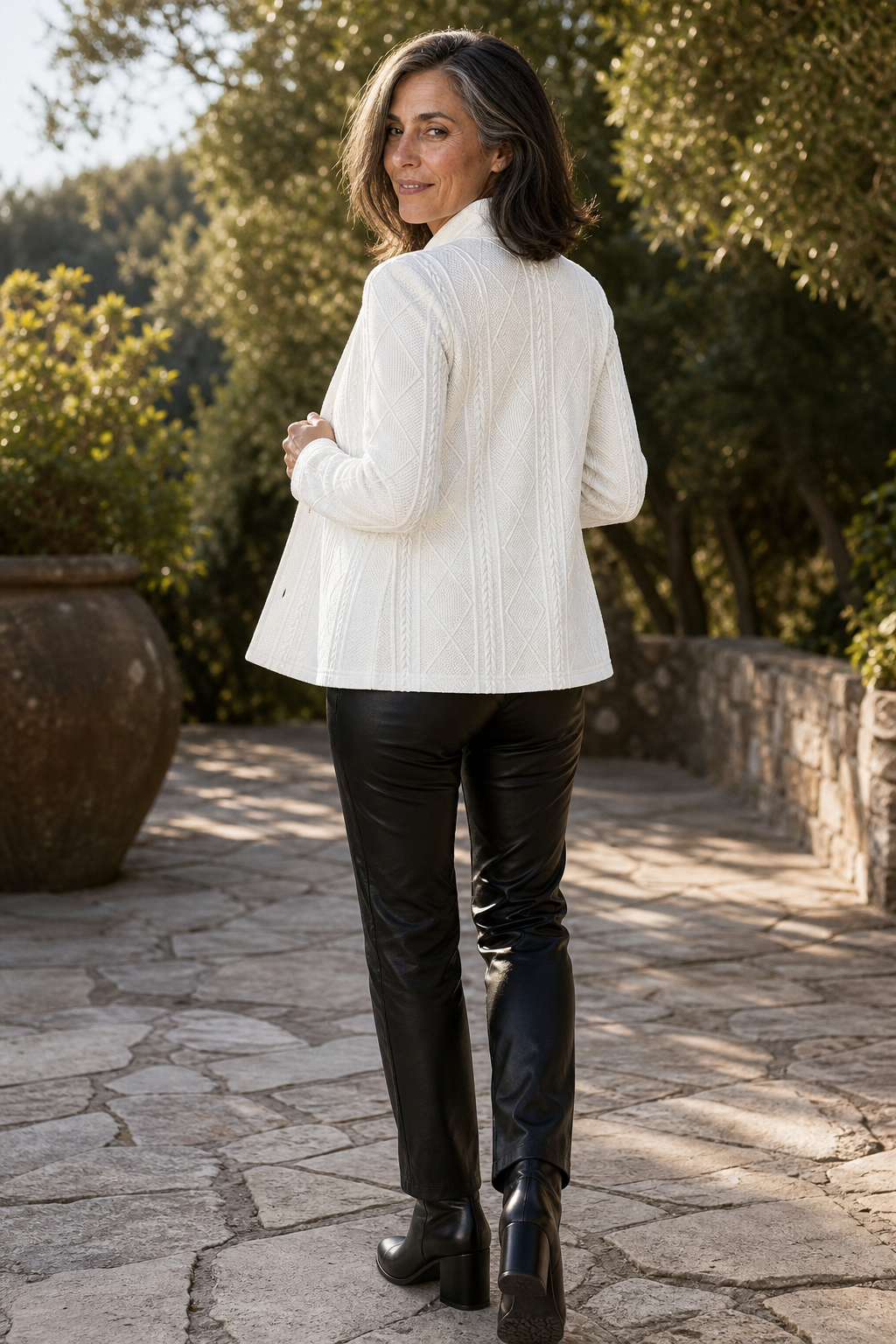Women's Knit Blazer | Stretch Comfort & Structured Fit 4