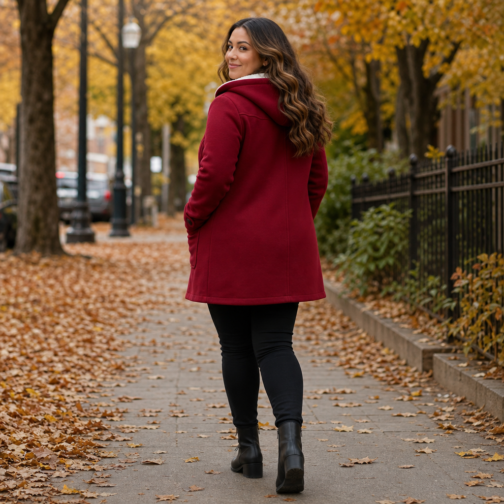 Women's Hooded Winter Coat | Wind Proof & Warm 6