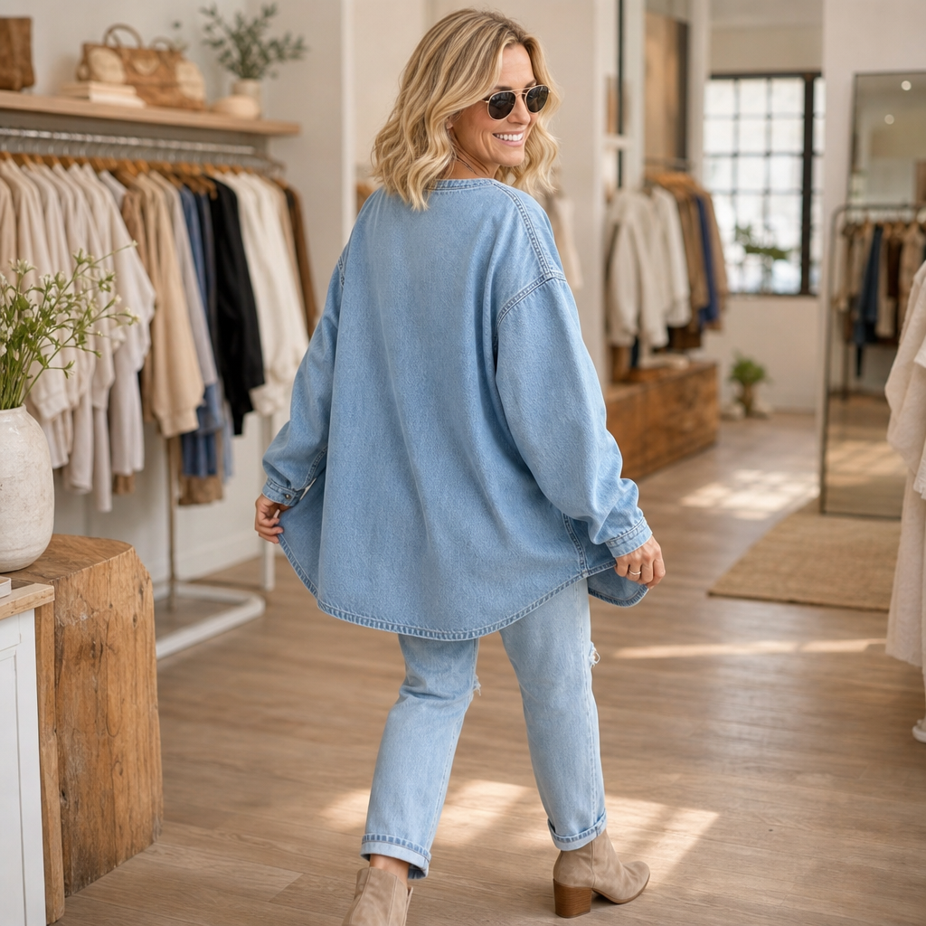 Women's Half-Zip Pullover | Relaxed Fit 6