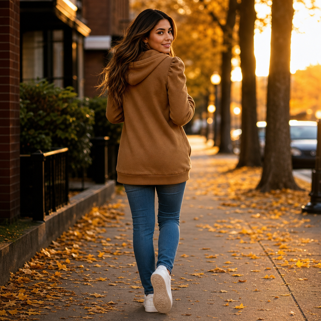 Women's Hooded Jacket | Slim Fit & Warm 5