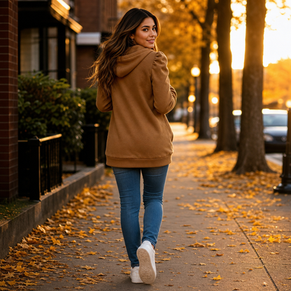 Women's Hooded Jacket | Slim Fit & Warm 5
