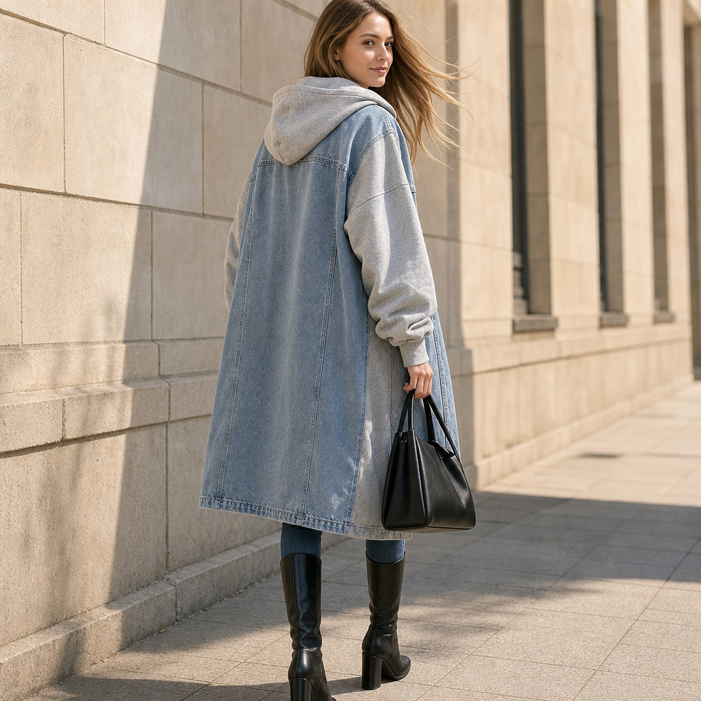 Women's Hooded Jacket | Two Looks in One Layer 4