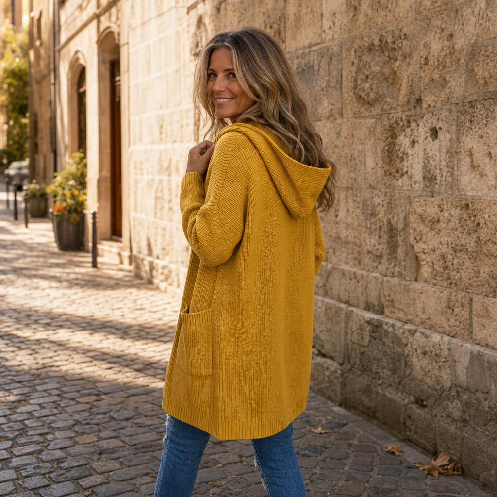 Women's Hooded Knit Cardigan | Button-Front & Warm 6