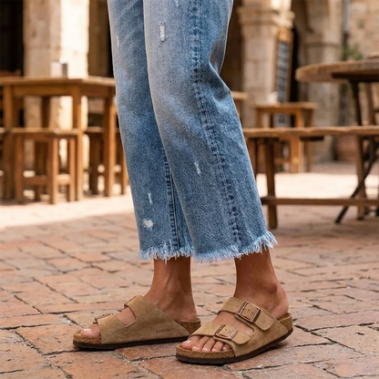Women's Cropped Straight Leg Jeans | Fringed Hem & Relaxed Fit 6