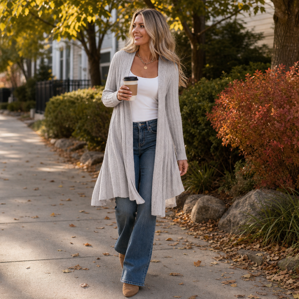 Women's Open-Front Cardigan | Lightweight & Warm 7