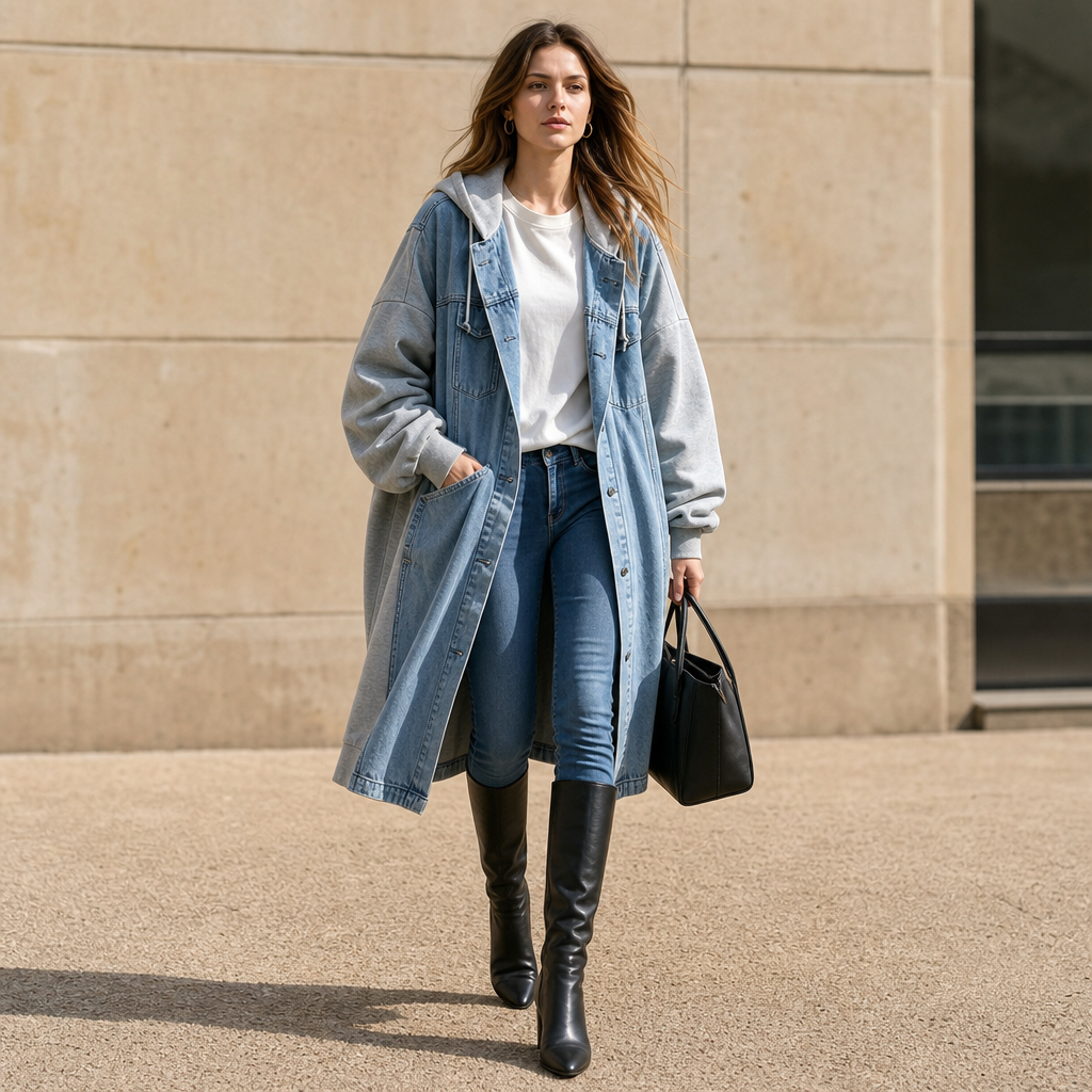 Women's Hooded Jacket | Two Looks in One Layer 5