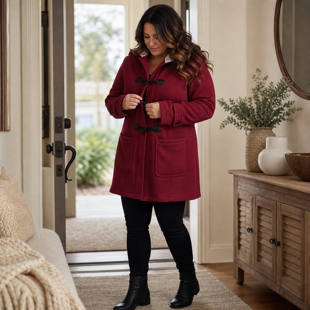 Women's Hooded Winter Coat | Wind Proof & Warm 7