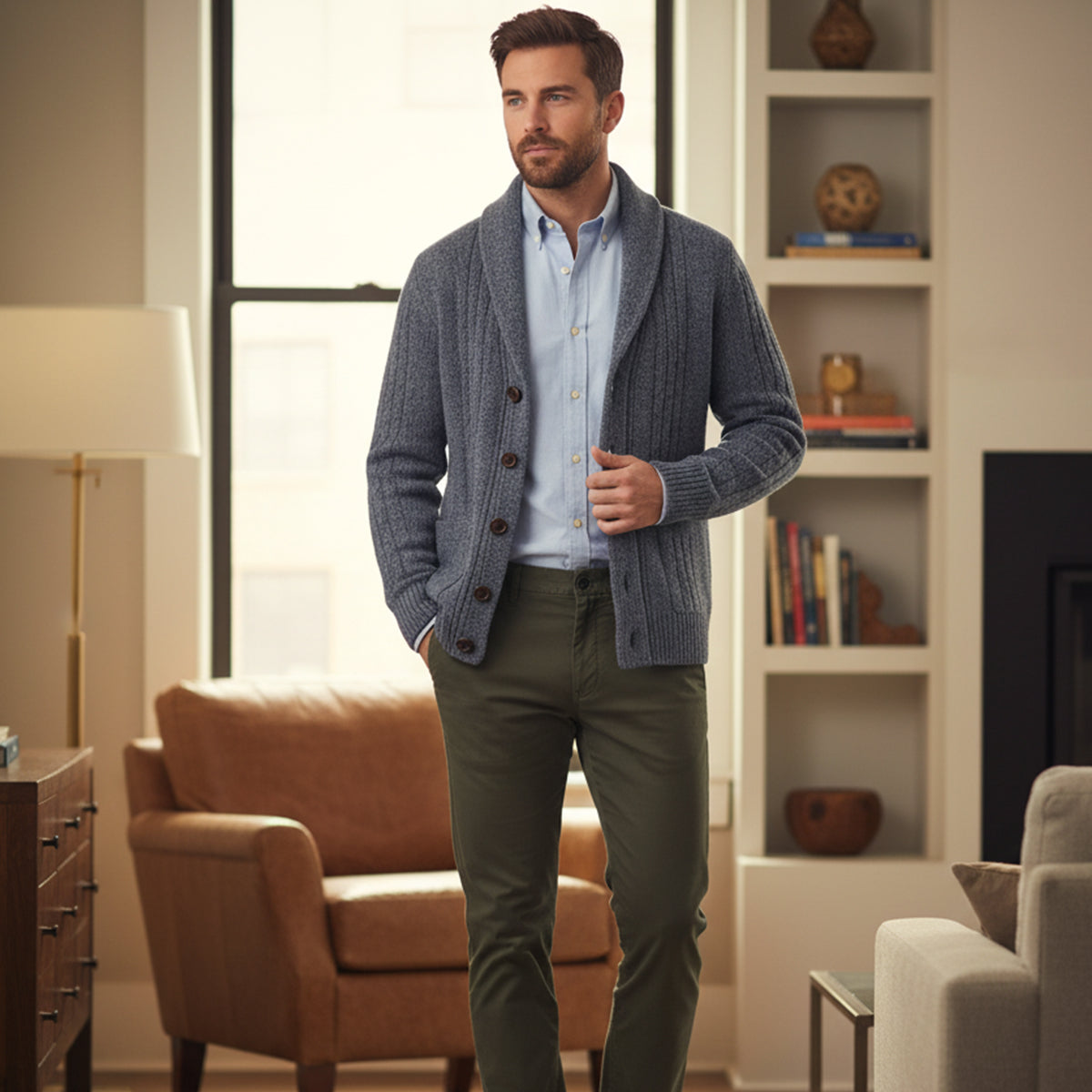 Men's Cardigan | Soft & Warm Comfort 13