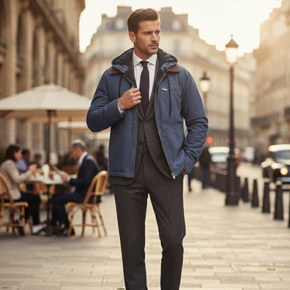 Men's Hooded Winter Jacket | Lined & Warm 11