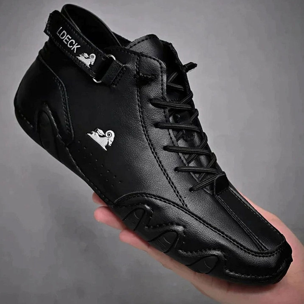 Ludwig | Men's Comfortable Lace-Up Leather Ankle Boots