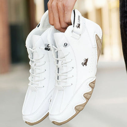 Ludwig | Men's Comfortable Lace-Up Leather Ankle Boots