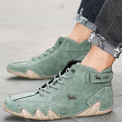 Ludwig | Men's Comfortable Lace-Up Leather Ankle Boots