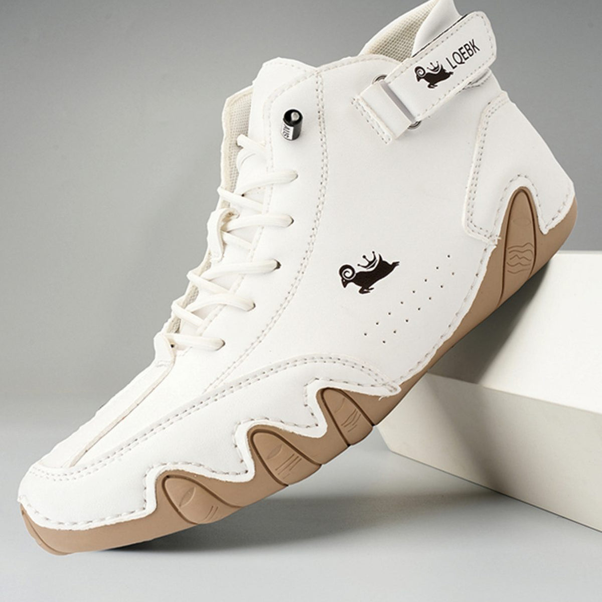 Ludwig | Men's Comfortable Lace-Up Leather Ankle Boots