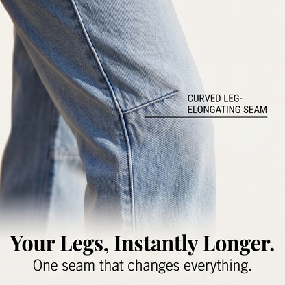 Women's Cropped Barrel Jeans | High-Waisted & Leg-Lengthening 5
