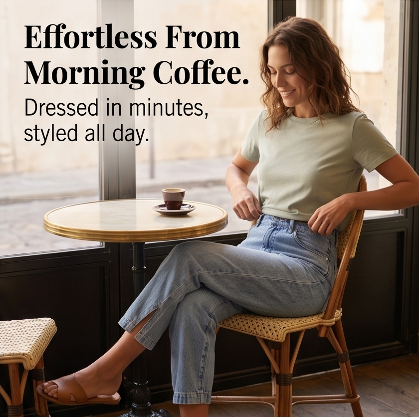 Women's Cropped Barrel Jeans | High-Waisted & Leg-Lengthening 7
