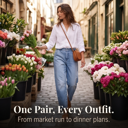 Women's Cropped Barrel Jeans | High-Waisted & Leg-Lengthening 8